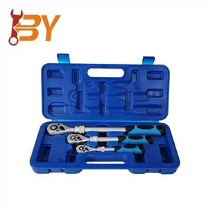 3 szt. Elastyczny rozszerzalny zestaw kluczy z grzechotką